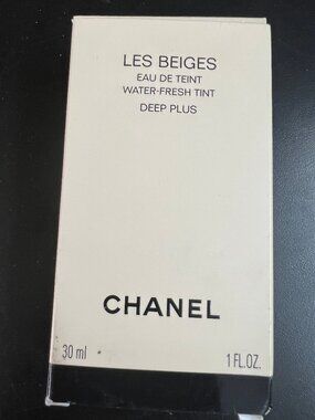 CHANEL LES BEIGES WATER FRESH TINT Deep Plus 30 mL / 1 oz
